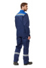 Костюм  "Профи 1", куртка, брюки, цвет василек/темно-синий
