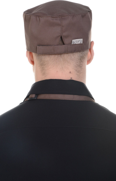 Головной убор Таблетка «El-Risto», цвет chocolate (темно-коричневый)