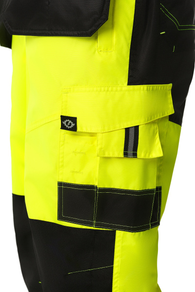 Брюки ЮНИОНВОРКВЕАР Хай-Вис (UNIONWORKWEAR Hi-Vis) Визибл демисезонные желтые
