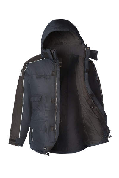 Куртка ДЕЛЬТА ПЛЮС Нордлэнд утепленная темно-синяя