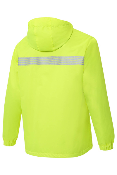 Ветровка КОТПРОФИ на флисе лимон