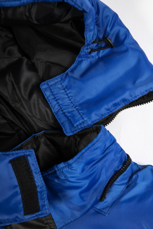 Костюм зимний "Мегрес-2" СОП (тк.OxLine,90) п/к, васильковый/черный