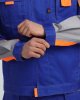 Костюм Союз-Профессионал-2 CH (тк.Смесовая,240) п/к, васильковый/св.серый/оранжевый
