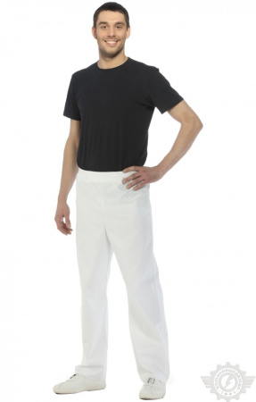 Брюки "Снежок" белые