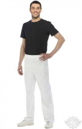 Брюки "Снежок" белые