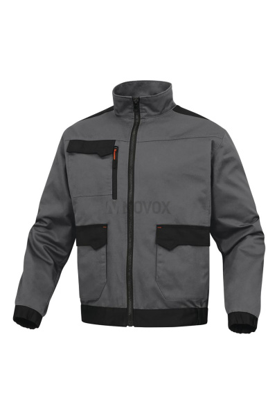  Куртка ДЕЛЬТА ПЛЮС Мач2 серая/оранжевая