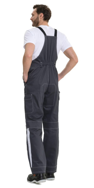 Полукомбинезон мужской летний "Эко-Труд" тёмно-серый, СОП
