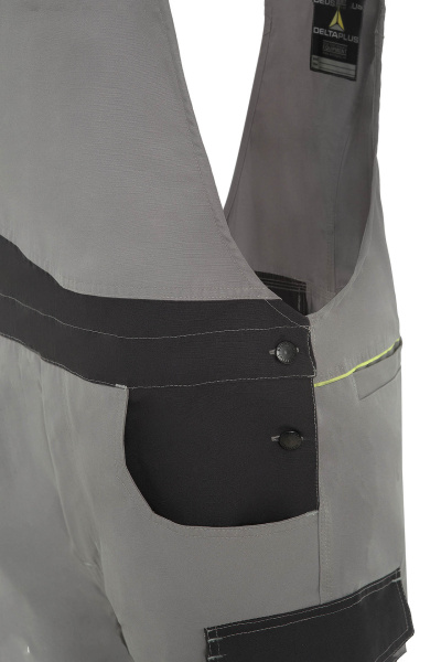 Полукомбинезон ДЕЛЬТА ПЛЮС Мач2 Корпорэйт св.серый/серый