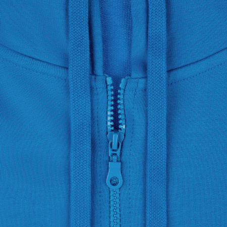 Толстовка на молнии с капюшоном Siverga 2.0, бирюзовая