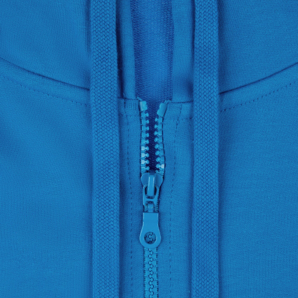 Толстовка на молнии с капюшоном Siverga 2.0, бирюзовая