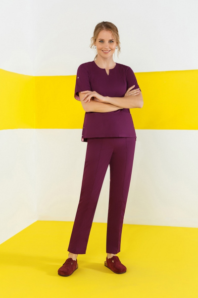 Костюм LINDRED GVENN (ЛИНДРЕД ГВЕНН) короткий рукав женский сливовый