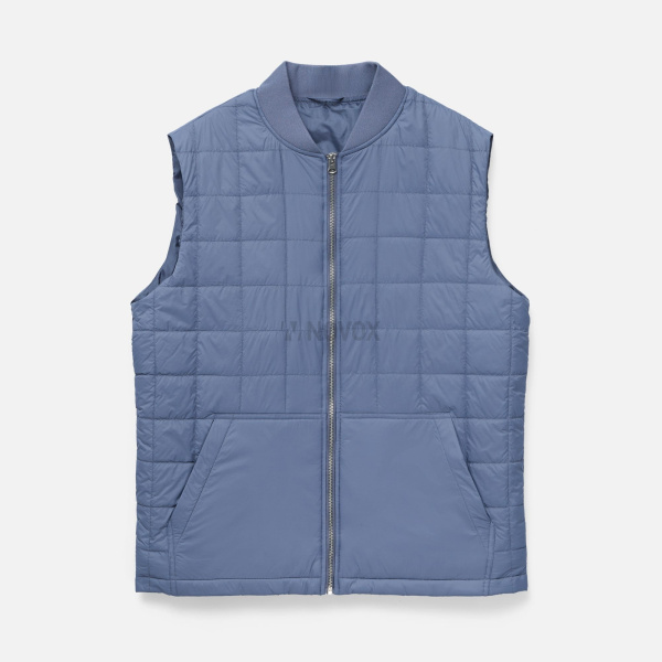 Жилет унисекс Warmbridge, синий (джинс)