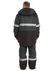 Костюм зимний «НордМен»,  куртка, п/к, серый/чёрный 