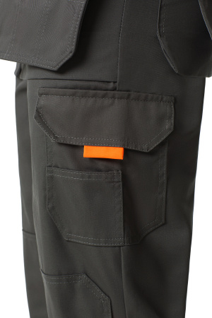  Костюм Профессионал-1 графит/св.серый (куртка, брюки)