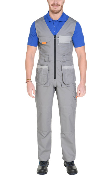 Полукомбинезон "Профессионал" темно-серый