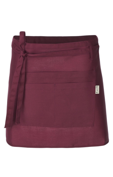 Фартук «BARISTA» укороченный, цвет burgundy (бордо)