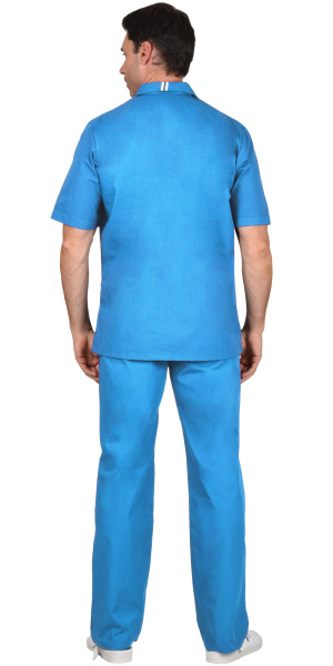 Костюм "ВИКТОР" мужской голубой