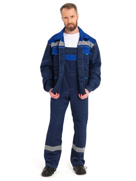 Костюм "Нова" куртка+п/к, цв. син./вас.