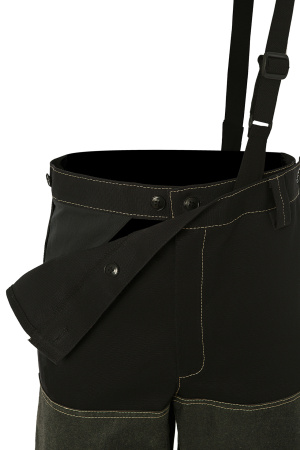 Костюм сварщика комбинированный КС07 Минпромторг черный