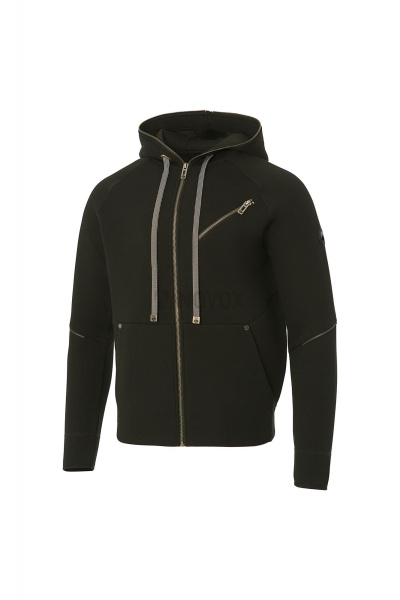 Толстовка ЮНИОНВОРКВЕАР (UNIONWORKWEAR) 0244 черная