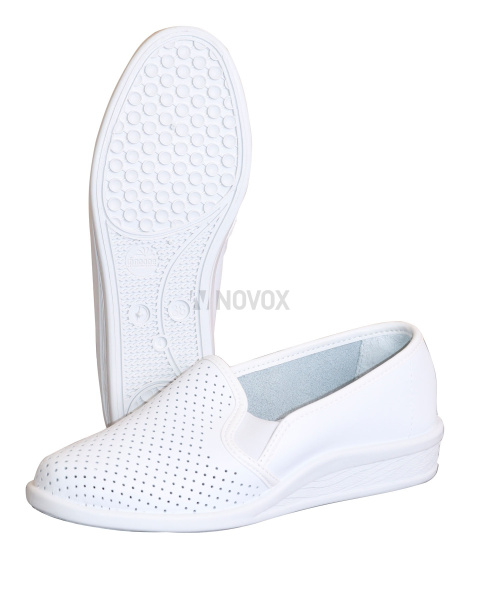 Туфли "Матильда" женские, ПВХ, белые