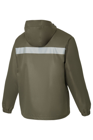 Ветровка КОТПРОФИ на флисе хаки