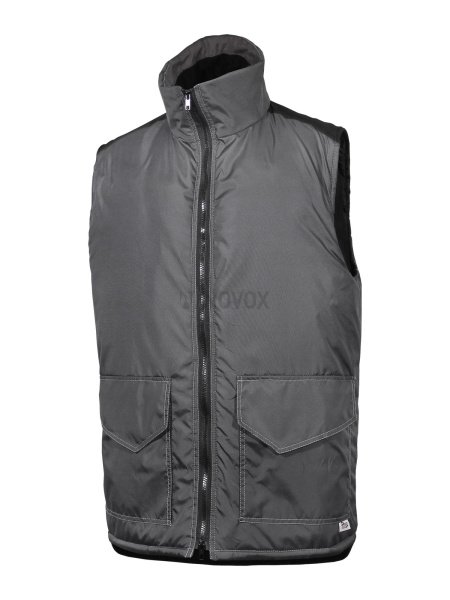 Жилет утепленный "Ритм" т. серый