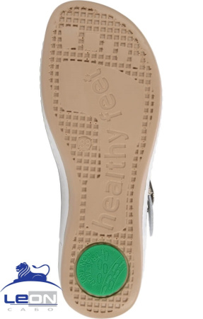 Сабо "Leon" ("Леон") женские белые