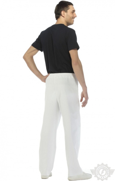 Брюки "Снежок" белые