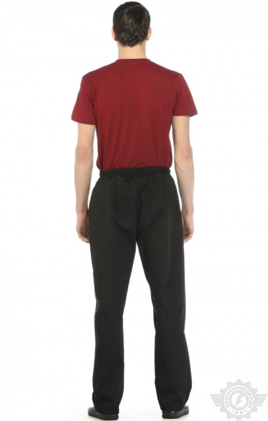 Брюки "Люкс" поварские черные