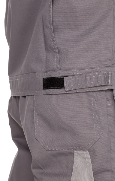 Костюм "Профессионал-2", куртка, п/к, т.серый со св.серым