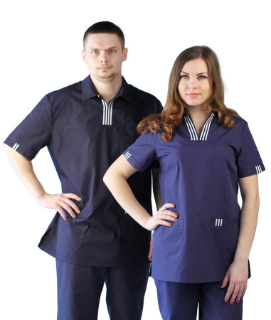 Костюм женский "Эра" т-синий