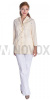 Блуза "Виктория" медицинская женская, кремовый