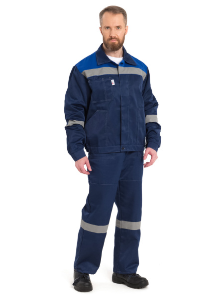 Костюм "Легион" (куртка+п/к) синий+василек