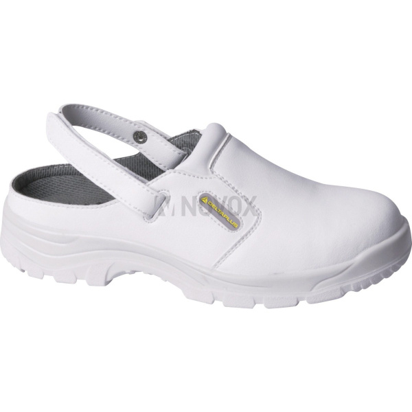 Туфли из микрофибры с открытой пяткой с МП MAUBEC 3 SBEA SRC Delta Plus белые MAUB3SBBC