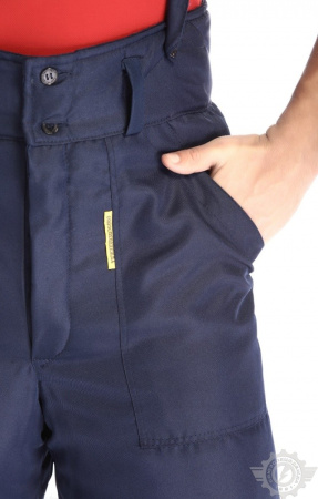 Костюм зимний "Дон", куртка, брюки, т.синий/василек