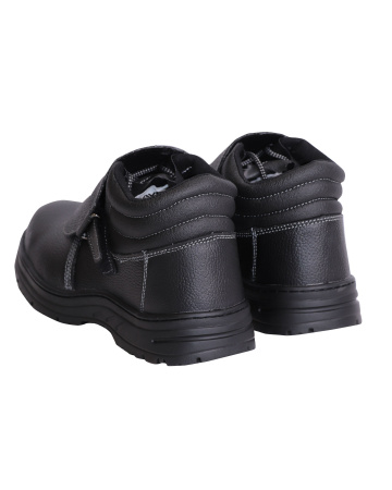 Ботинки сварщика ТИТАН, кожа, МП, Нитрил