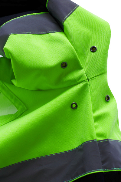 Костюм "Премиум" летний черный/лайм