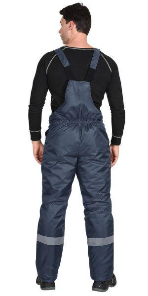 Полукомбинезон зимний "Север" с СОП, т.синий