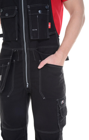 Полукомбинезон «Union Space» (ЮНИОНСПЕЙС) черный