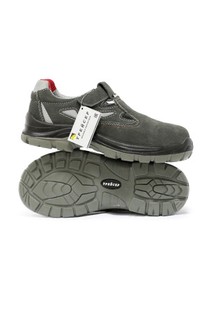 Сандалии "Трейсер-Актив", замша, ПУ/ПУ, цвет серый