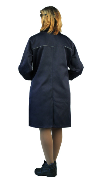 Халат женский Валент, т.синий