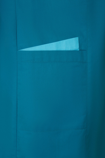 Халат ЛИНДРЕД ЭВЕЛИН (LINDRED EVELIN) дл.рукав морская волна/голубой