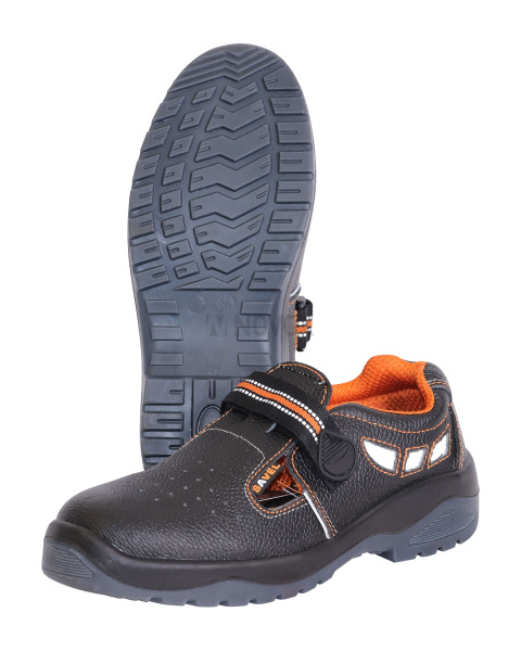 Полуботинки с перфорацией "SAVEL-Европа Р", МП МС, ПУ/ТПУ (061351)