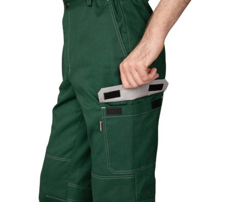 Брюки мужские "Эко-Труд" тёмно-зелёный, СОП