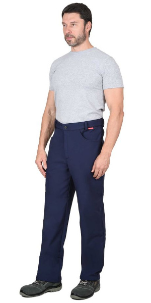 Брюки "Азов" синий софтшелл пл. 350 г/кв.м