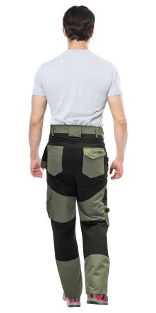 Костюм "Тритон" куртка, брюки хаки с черным, тк. Кошачий глаз