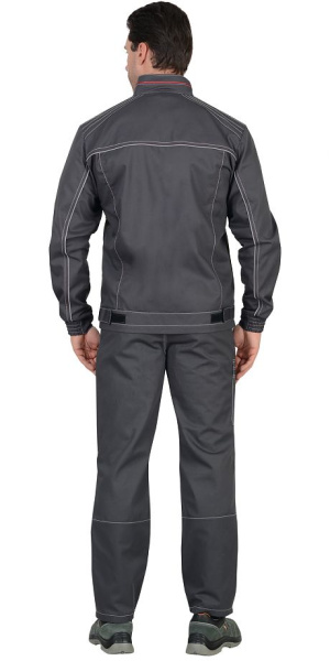 Костюм "АЛЕКС" куртка (чз), п/к, серый