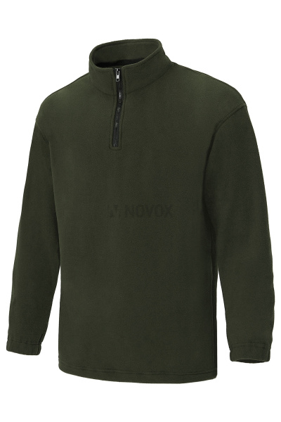 Толстовка КОТЛАЙН (KOTLINE) флисовая с воротником тройер хаки