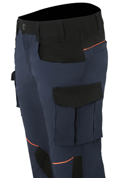  Брюки ДЕЛЬТА ПЛЮС Мач2 Корпорэйт т.синие/черные